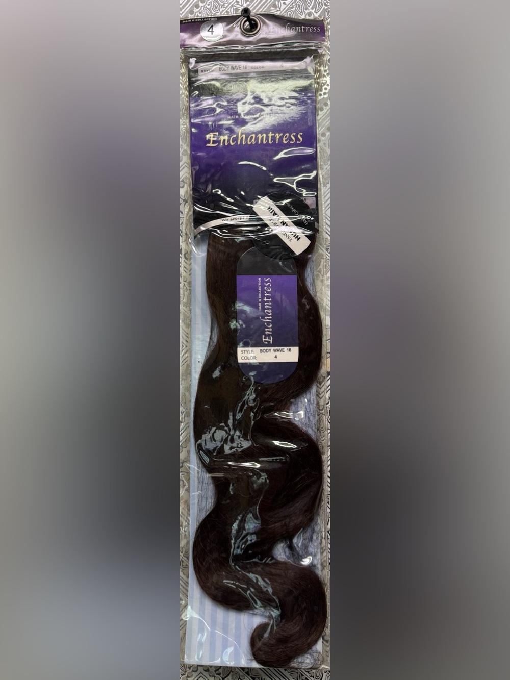 Hair Q collection. Enchantress. 100% human hair.
